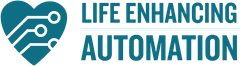 Company logo image of heart with circuits in it
